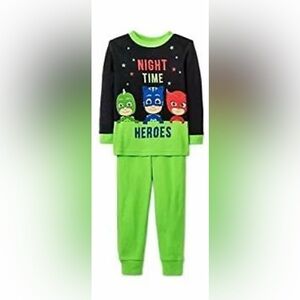PJ Masks Night Time Heroes Pajama Set Sz 2T